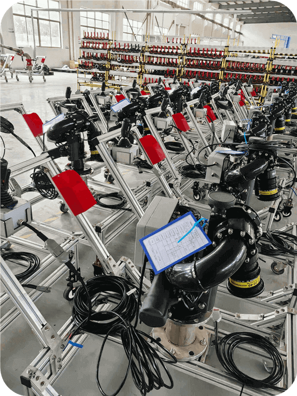 ऑर्डर प्रोग्रेस अपडेट: तुमचा सानुकूलित इलेक्ट्रिक फायर मॉनिटर PSKD20-40 रीऑर्डर तपासला गेला आणि पाठवला गेला.